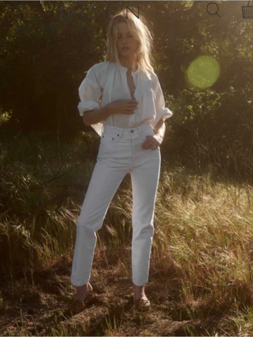 Doen Diana High-Rise Straight Jeans